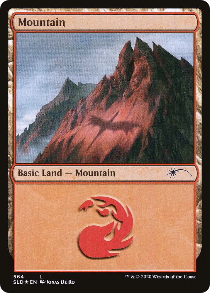 Mountain 564 card from Secret Lair Drop Series