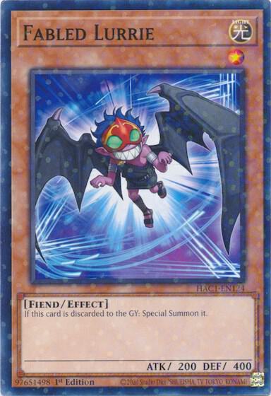 Fabled Lurrie (Duel Terminal) HAC1-EN124 card from Hidden Arsenal: Chapter 1