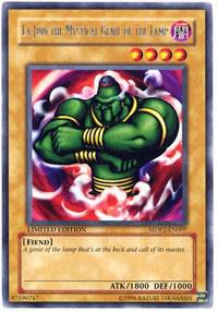 La Jinn the Mystical Genie of the Lamp MDP2-EN007 card from McDonald's Promo Series 2