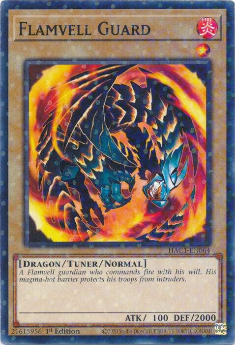 Flamvell Guard (Duel Terminal) HAC1-EN064 card from Hidden Arsenal: Chapter 1