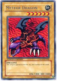 Meteor Dragon MDP2-EN008 card from McDonald's Promo Series 2