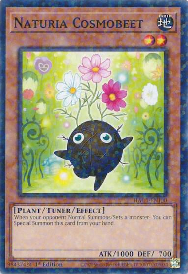 Naturia Cosmobeet (Duel Terminal) HAC1-EN100 card from Hidden Arsenal: Chapter 1