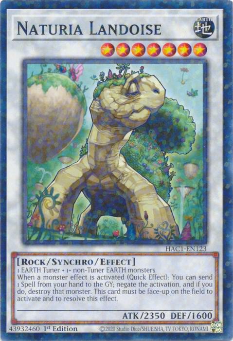 Naturia Landoise (Duel Terminal) HAC1-EN123 card from Hidden Arsenal: Chapter 1