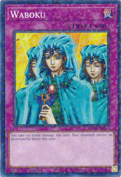 Waboku (Duel Terminal) HAC1-EN026 card from Hidden Arsenal: Chapter 1