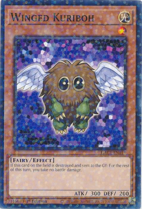 Winged Kuriboh (Duel Terminal) HAC1-EN013 card from Hidden Arsenal: Chapter 1