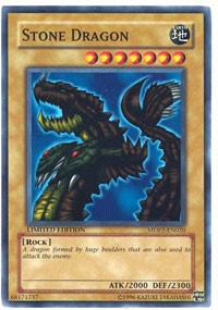Stone Dragon MDP2-EN020 card from McDonald's Promo Series 2