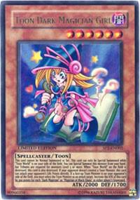 Toon Dark Magician Girl JUMP-EN010 card from Shonen Jump Magazine Promos