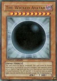 The Wicked Avatar JUMP-EN017 card from Shonen Jump Magazine Promos
