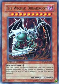 The Wicked Dreadroot JUMP-EN018 card from Shonen Jump Magazine Promos