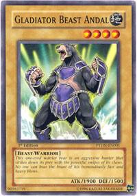 Gladiator Beast Andal PTDN-EN001 card from Phantom Darkness