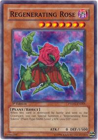 Regenerating Rose PTDN-EN005 card from Phantom Darkness
