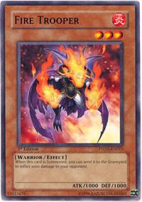 Fire Trooper PTDN-EN013 card from Phantom Darkness