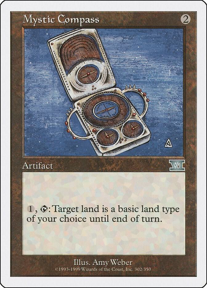 Mystic Compass 302 card from Classic Sixth Edition
