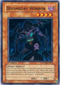 Doomsday Horror PTDN-EN022 card from Phantom Darkness