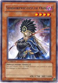 Shadowpriestess of Ohm PTDN-EN024 card from Phantom Darkness