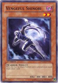 Vengeful Shinobi PTDN-EN028 card from Phantom Darkness
