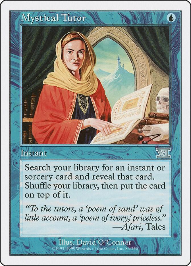 Mystical Tutor 83 card from Classic Sixth Edition