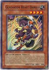 Gladiator Beast Darius PTDN-EN031 card from Phantom Darkness