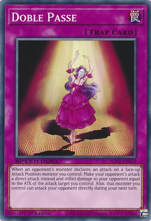 Doble Passe SGX1-ENE19 card from Speed Duel GX: Duel Academy Box