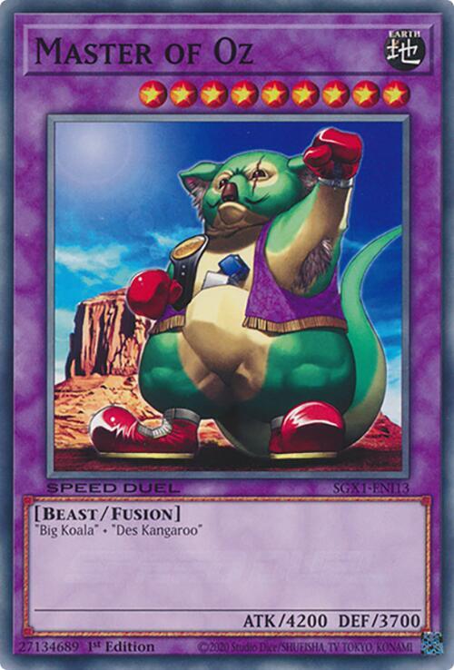 Master of Oz SGX1-ENI13 card from Speed Duel GX: Duel Academy Box