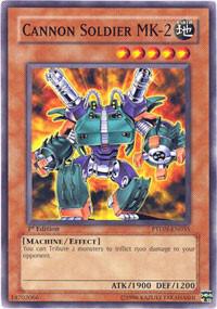 Cannon Soldier MK-2 PTDN-EN035 card from Phantom Darkness