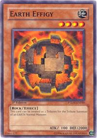 Earth Effigy PTDN-EN040 card from Phantom Darkness