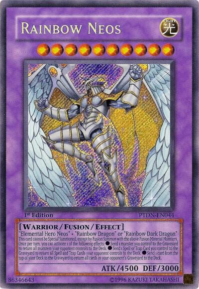 Rainbow Neos PTDN-EN044 card from Phantom Darkness