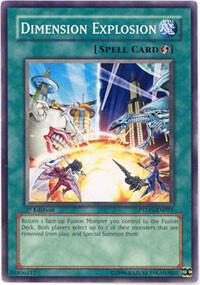 Dimension Explosion PTDN-EN051 card from Phantom Darkness