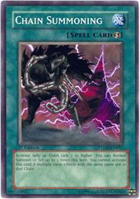 Chain Summoning PTDN-EN057 card from Phantom Darkness