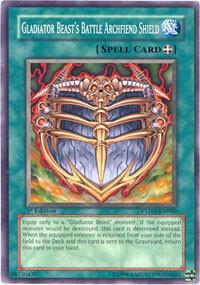 Gladiator Beast's Battle Archfiend Shield PTDN-EN060 card from Phantom Darkness