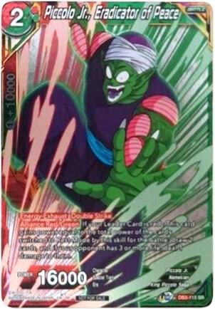 Piccolo Jr., Eradicator of Peace (Event Pack 09) (Alternate Foil) DB3-115 card from Tournament Promotion Cards
