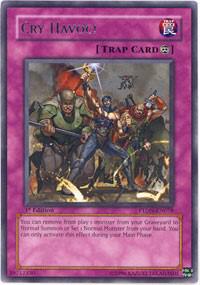 Cry Havoc! PTDN-EN078 card from Phantom Darkness