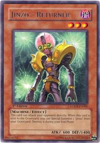 Jinzo - Returner LODT-EN006 card from Light of Destruction