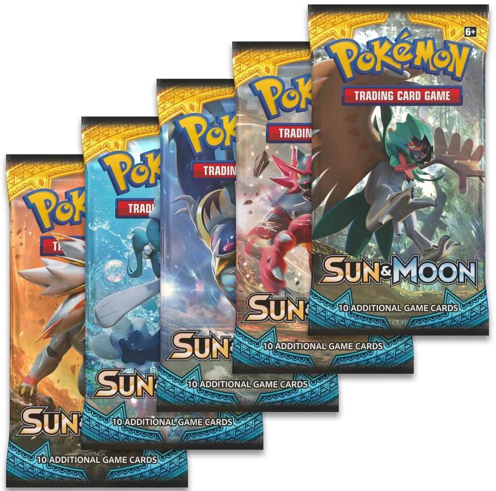 Sun & Moon Booster Pack Art Bundle [Set of 5] card from SM Base Set