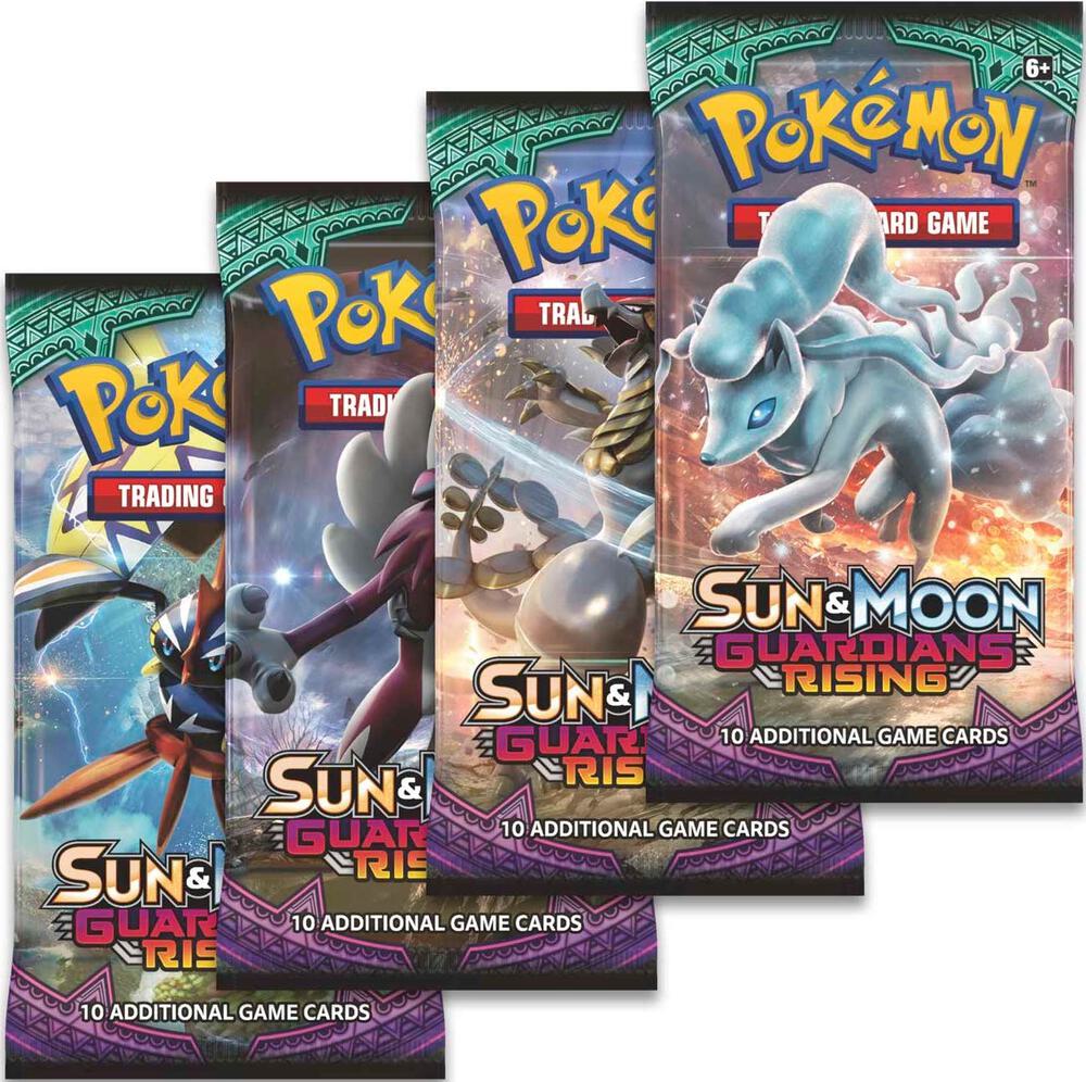 Guardians Rising Booster Pack Art Bundle [Set of 4] card from SM - Guardians Rising