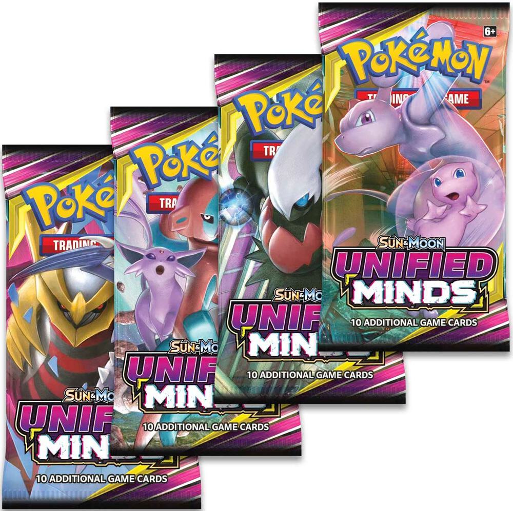 Unified Minds Booster Pack Art Bundle [Set of 4] card from SM - Unified Minds