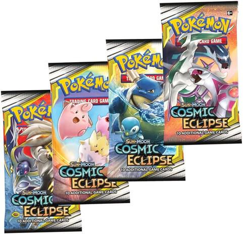 Cosmic Eclipse Booster Pack Art Bundle [Set of 4] card from SM - Cosmic Eclipse