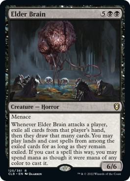 Elder Brain 125 card from Commander Legends: Battle for Baldur's Gate