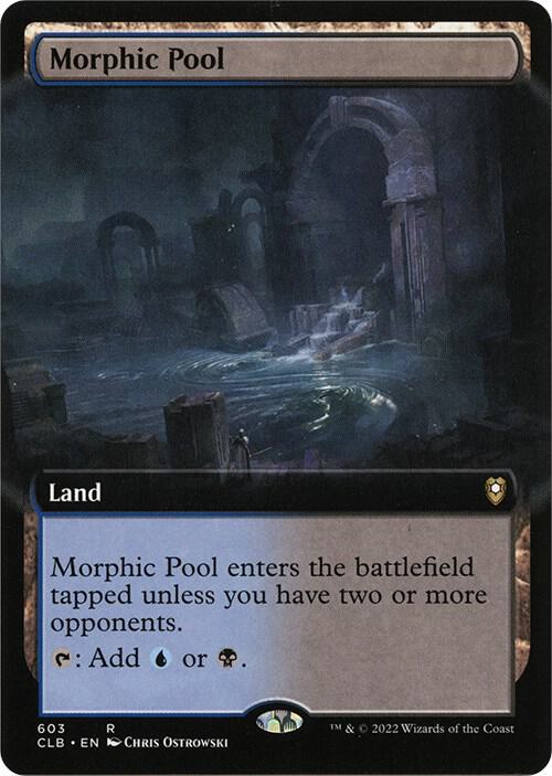 Morphic Pool (Extended Art) 603 card from Commander Legends: Battle for Baldur's Gate