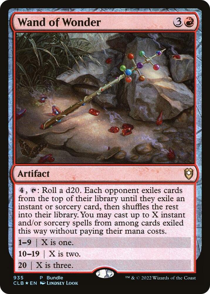 Wand of Wonder (CLB Bundle) 935 card from Unique and Miscellaneous Promos