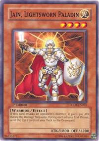 Jain, Lightsworn Paladin LODT-EN018 card from Light of Destruction