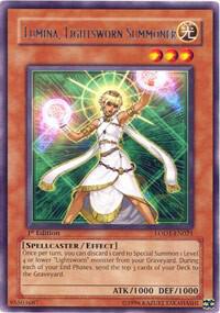 Lumina, Lightsworn Summoner LODT-EN021 card from Light of Destruction