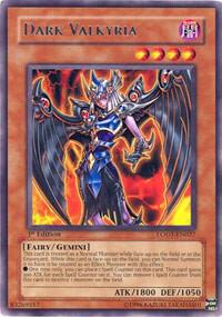 Dark Valkyria LODT-EN027 card from Light of Destruction