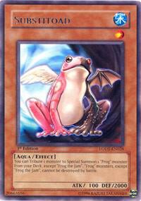 Substitoad LODT-EN028 card from Light of Destruction