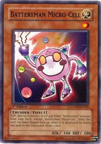Batteryman Micro-Cell LODT-EN032 card from Light of Destruction