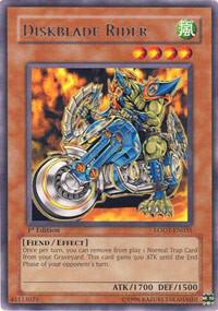Diskblade Rider LODT-EN035 card from Light of Destruction