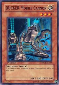 DUCKER Mobile Cannon LODT-EN037 card from Light of Destruction