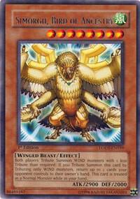 Simorgh, Bird of Ancestry LODT-EN039 card from Light of Destruction