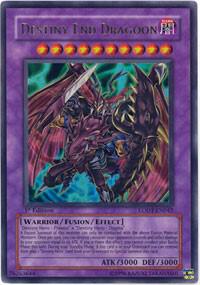 Destiny End Dragoon LODT-EN042 card from Light of Destruction