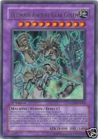Ultimate Ancient Gear Golem LODT-EN043 card from Light of Destruction